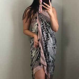 Subtle Luxury Pool To Party Free Spirit Vest Cover Up Dress O/S